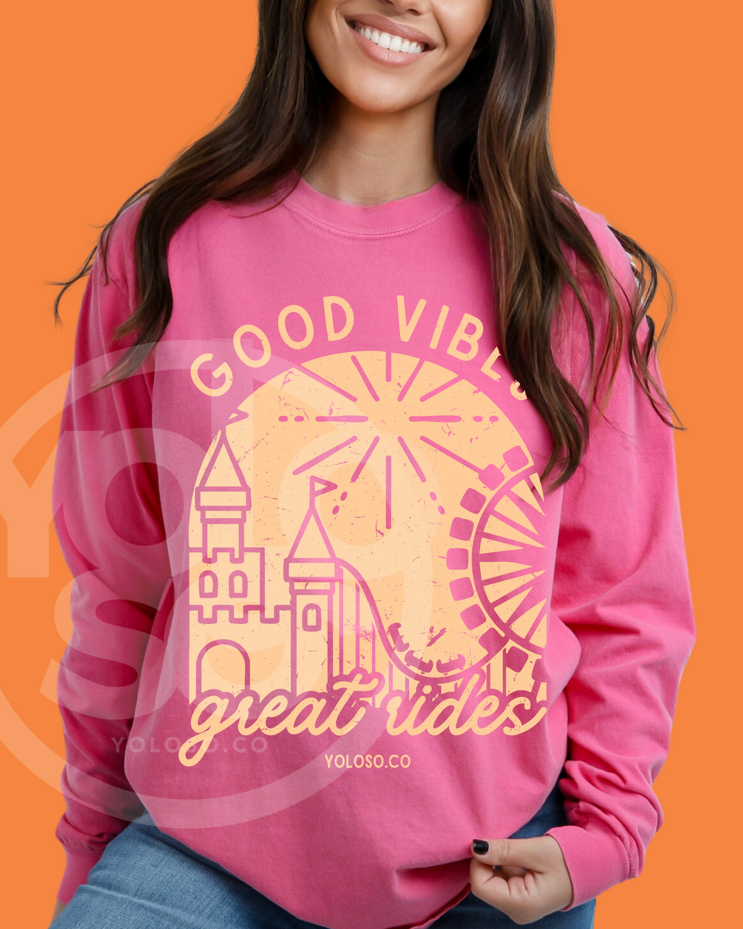 DLR Good Vibes - Long-sleeved tee