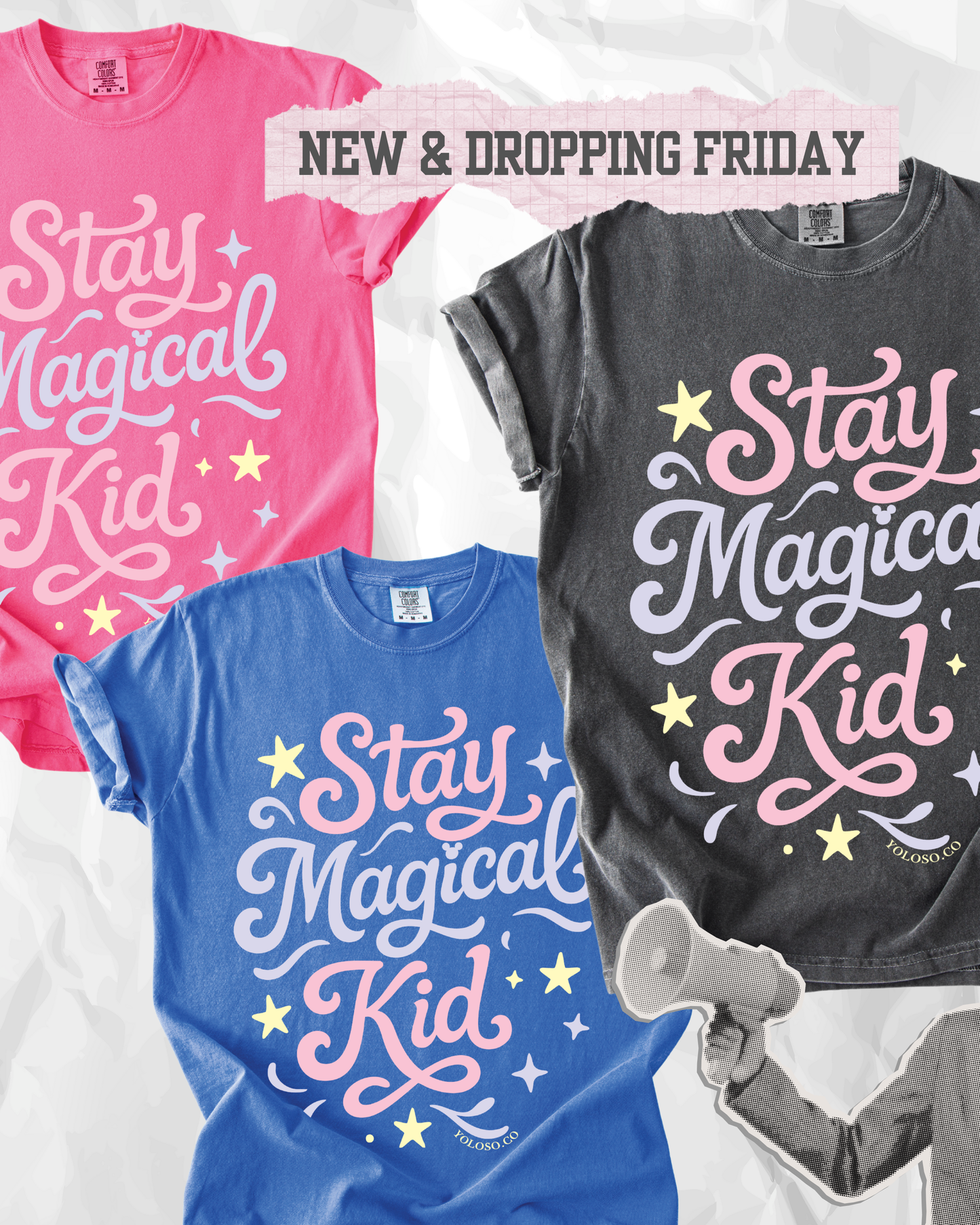 Stay Magical Kid tee