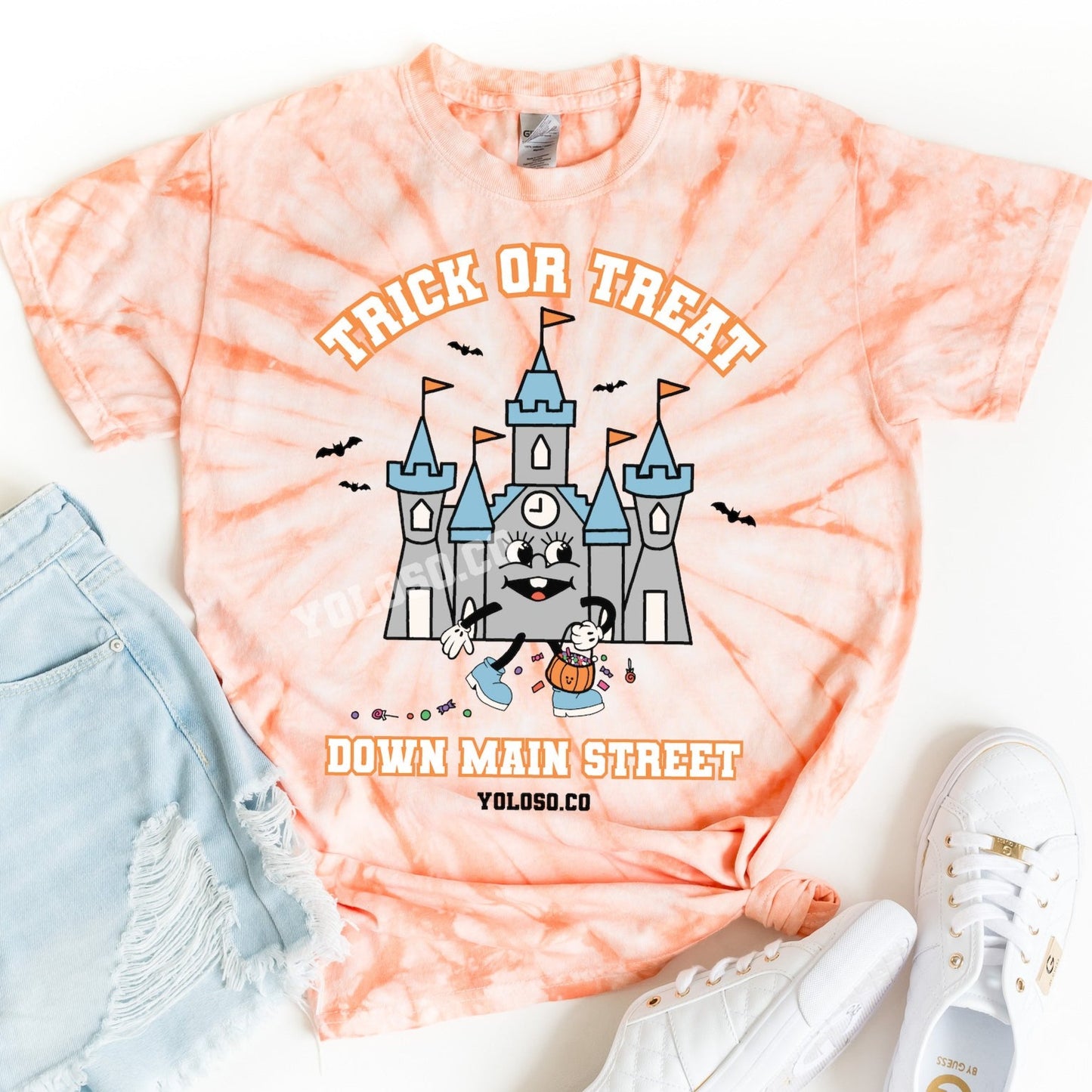 Trick or Treat down Main Street tee