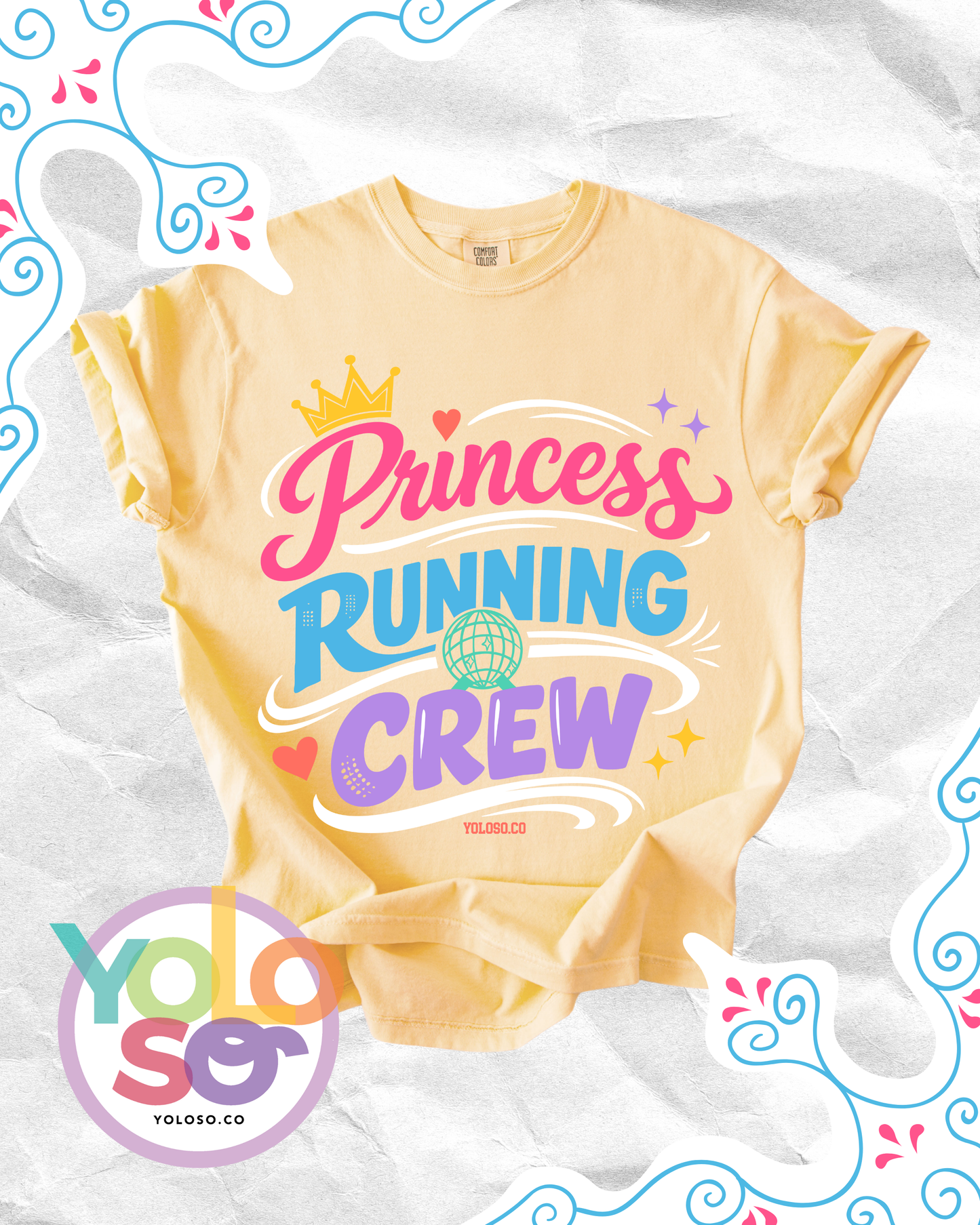 Princess Running Crew Tee