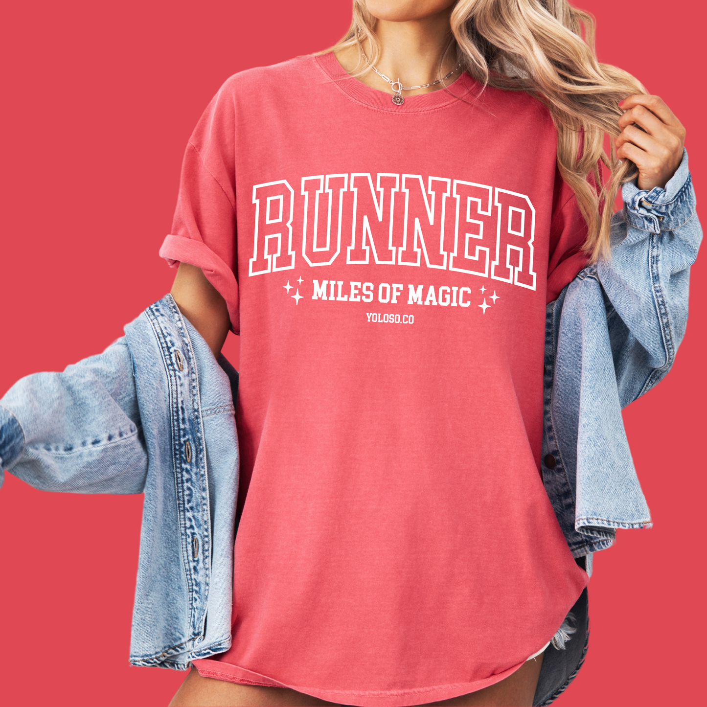 Runner Tee (Watermelon)