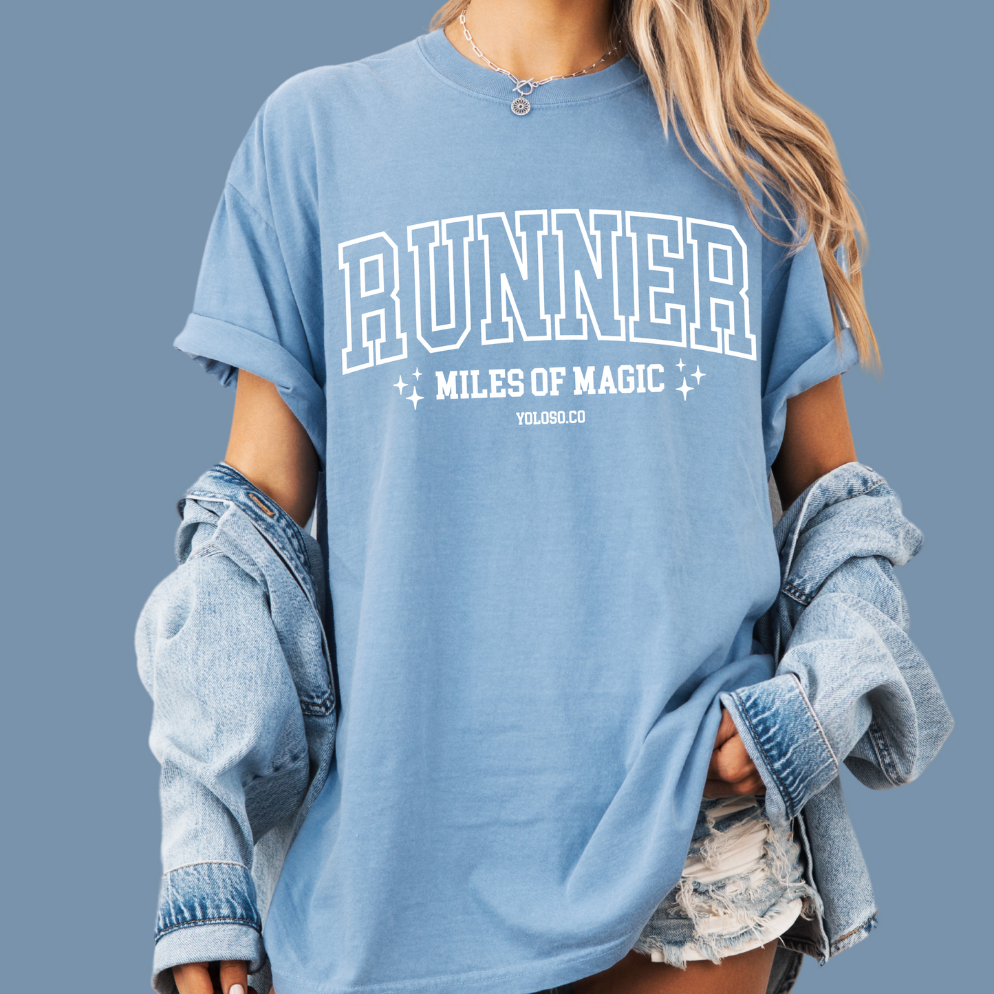 Runner Tee (Blue)