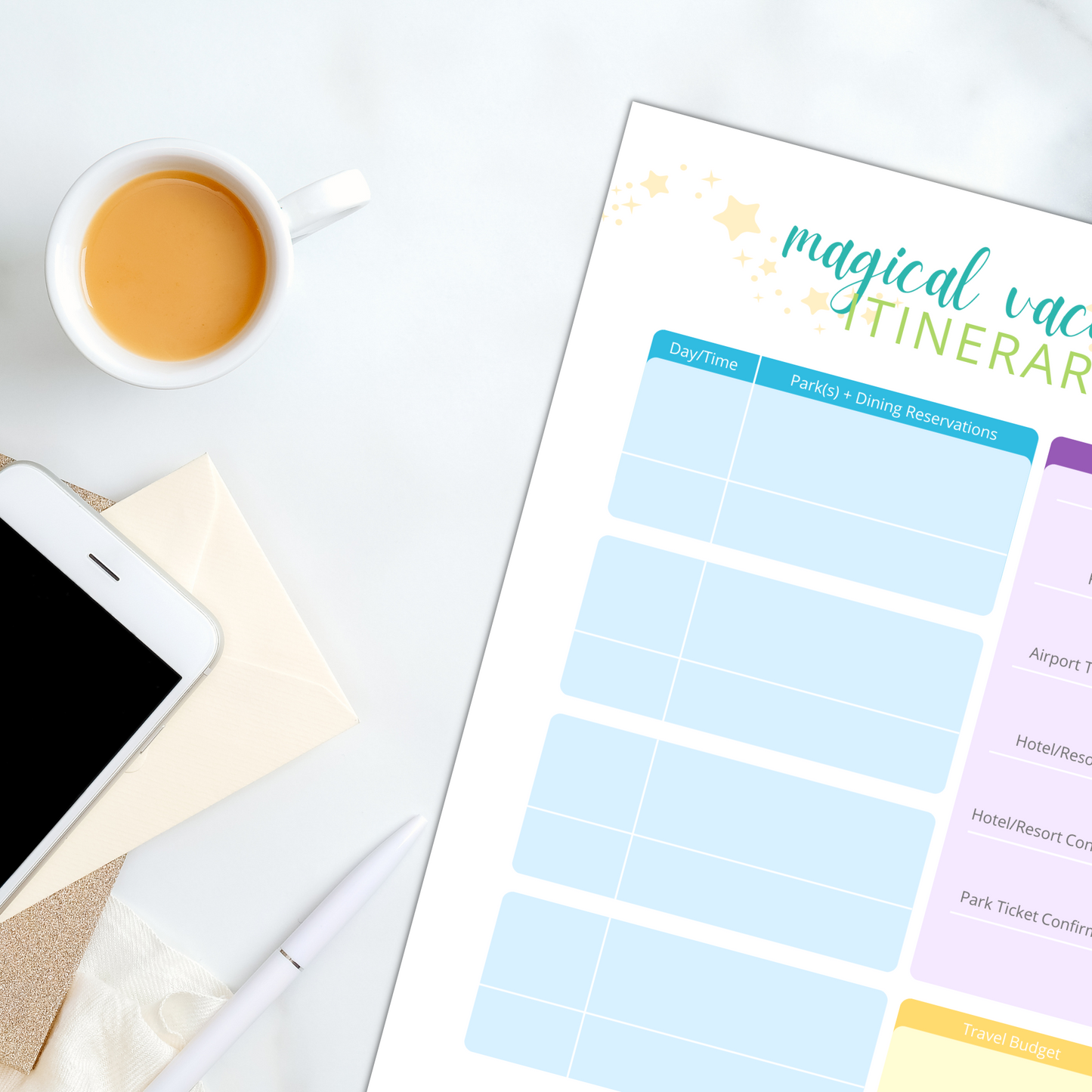 Ultimate WDW Planning Pack | Digital Download