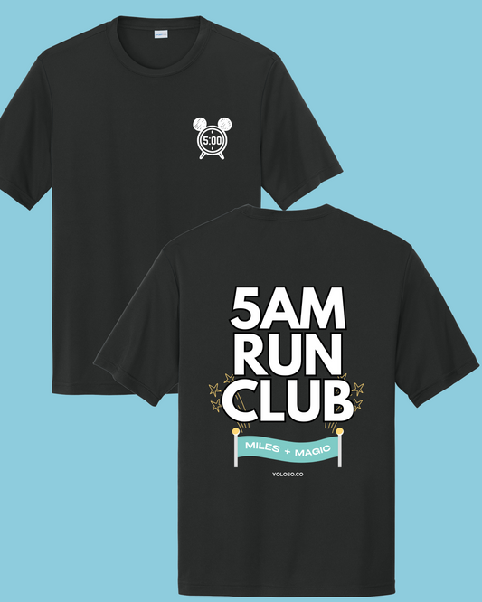 5am Run Club Tek Tee (unisex)