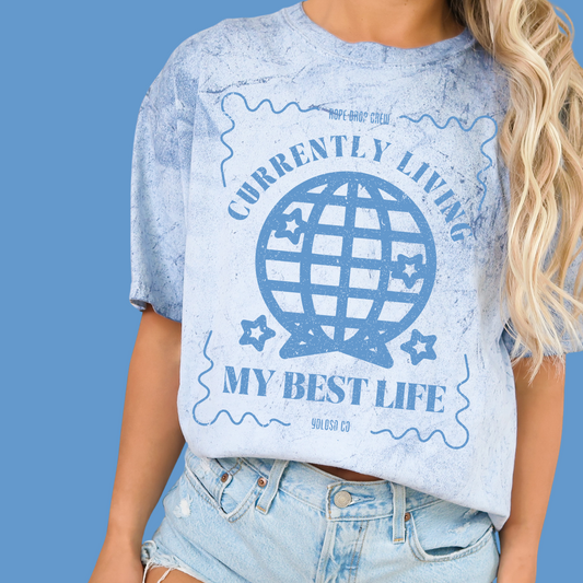 Best Life - Spaceship Earth tee