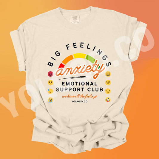 Big Emotions - ANXIETY Tee