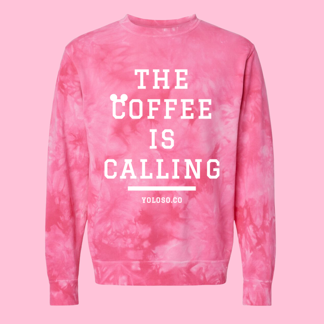 Coffee is Calling (tie dye)