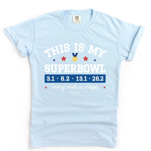My Super Bowl (Marathon Weekend) tee