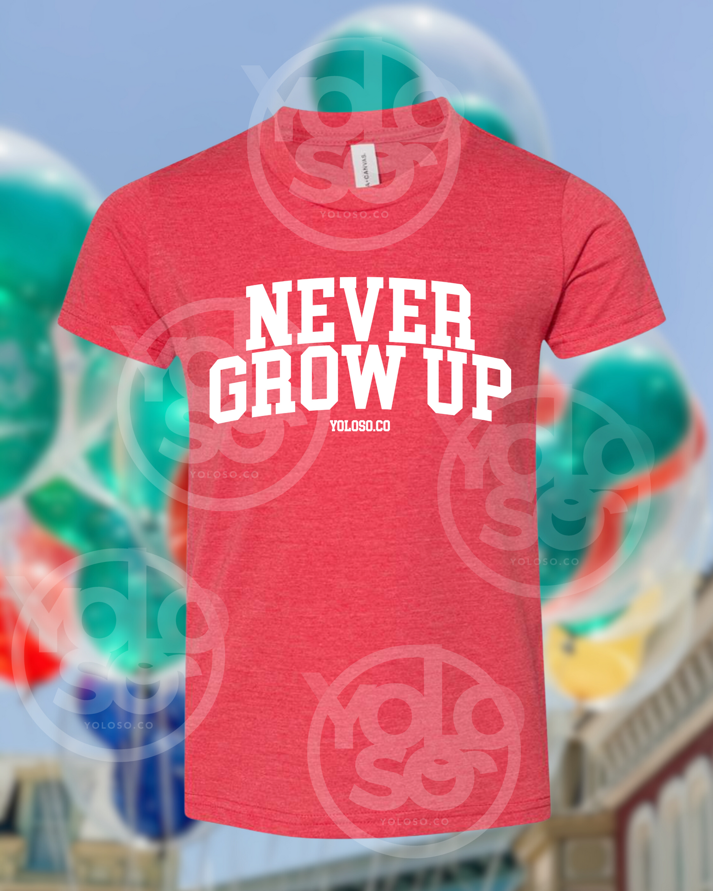 Never Grow Up Youth tee