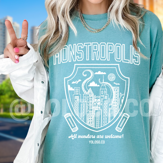 Monstropolis tee