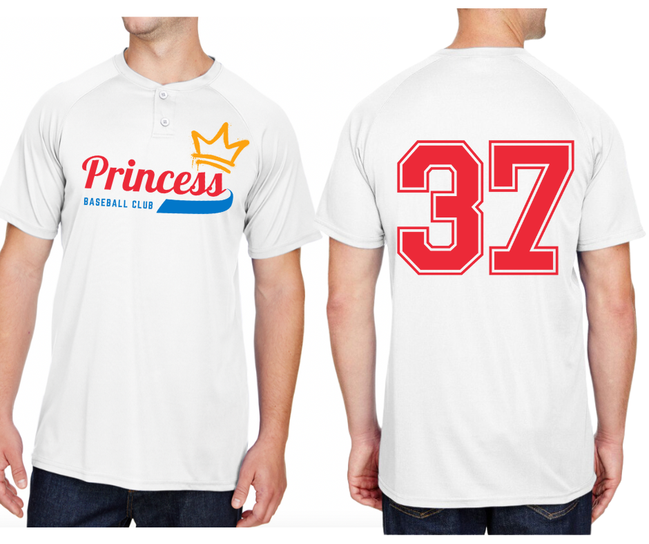 Princess Baseball Jerseys (All Designs)