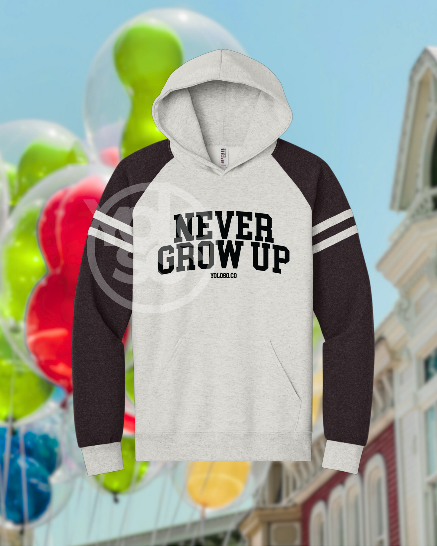 Never Grow Up Hoodie
