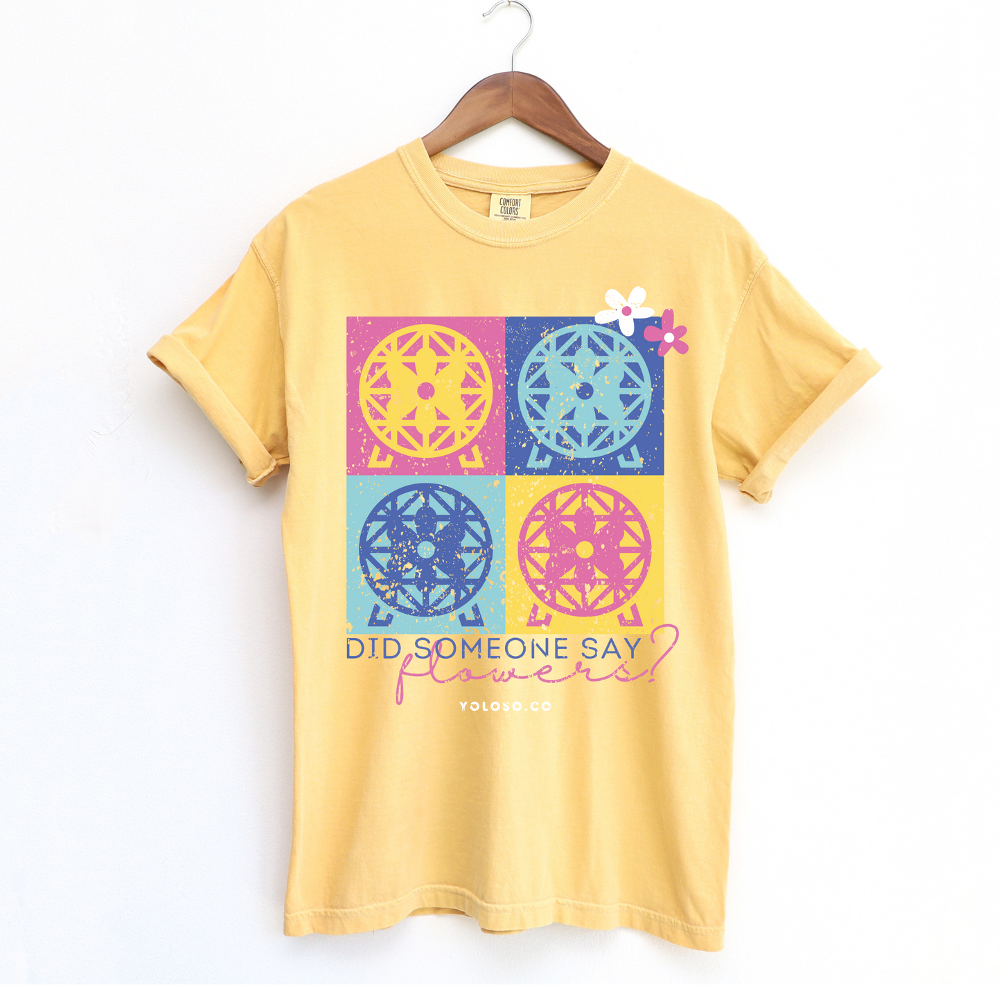 Say Flowers Tee (all colors)