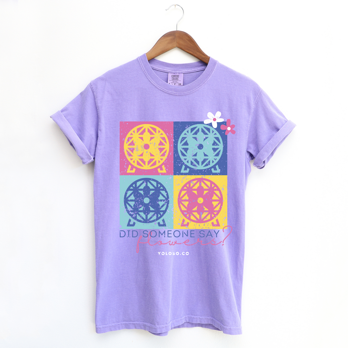 Say Flowers Tee (all colors)