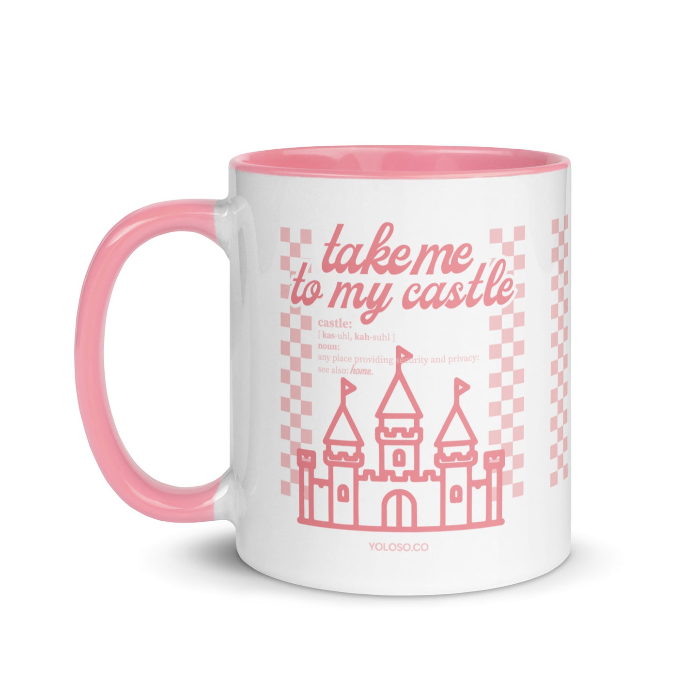 Take me to my Castle mug
