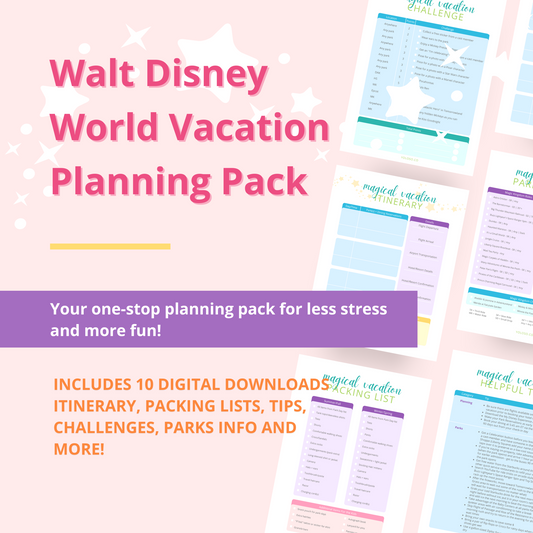Ultimate WDW Planning Pack | Digital Download