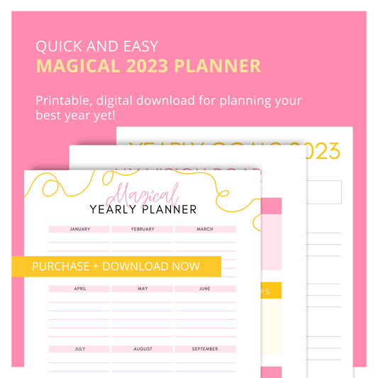2023 MAGICAL PLANNING Pack | DIGITAL DOWNLOAD