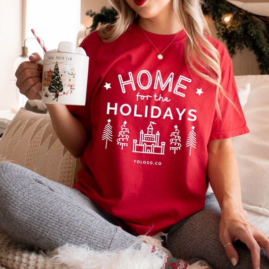 Home for the Holidays - Red MK Comfort Colors