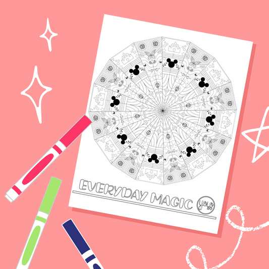 "Everyday Magic" Coloring Sheet (Digital Download)
